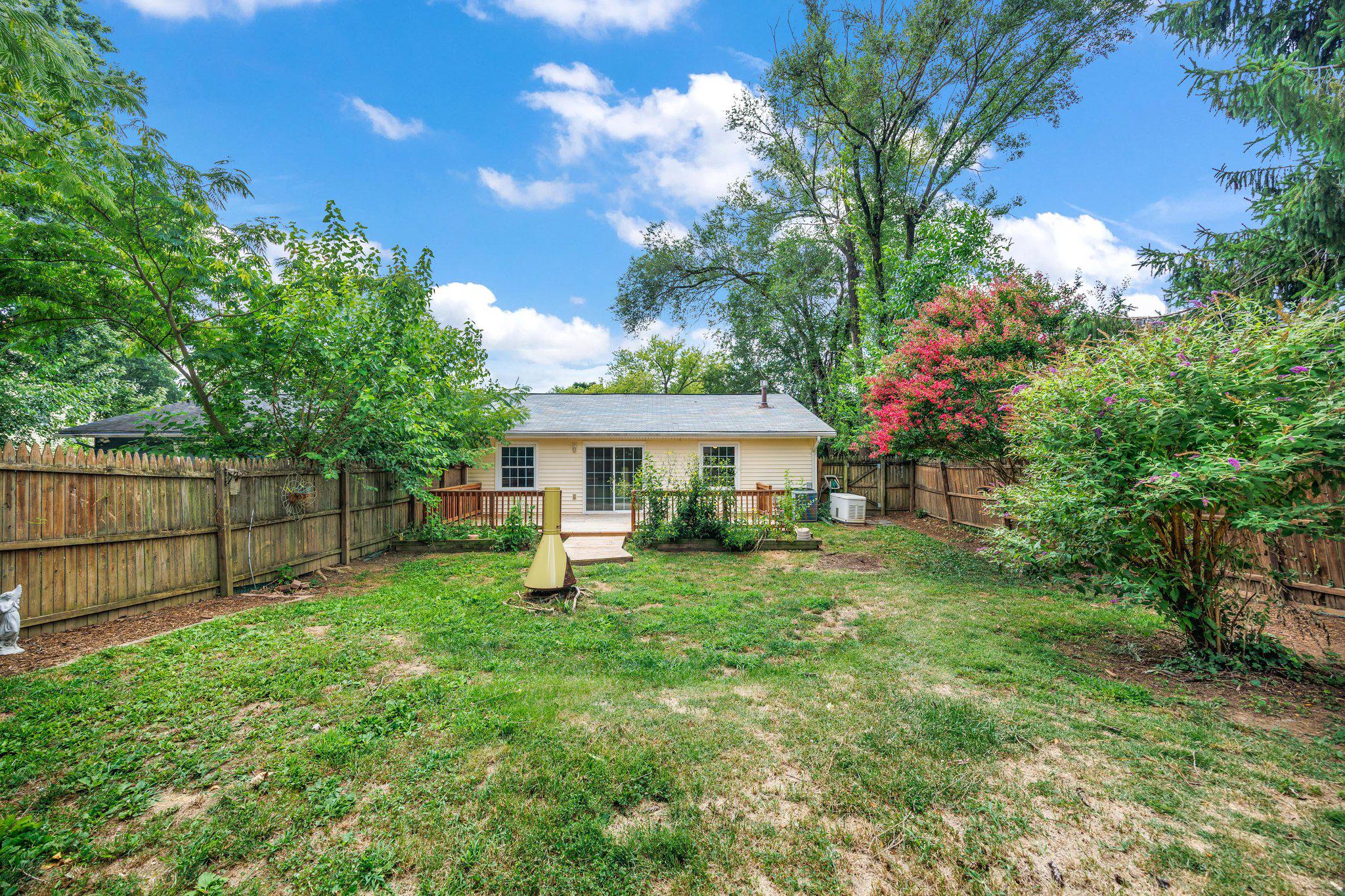 1319 Tenbrook Road Odenton, MD 21113 - Photo 27 of 29 View to house from back of property
