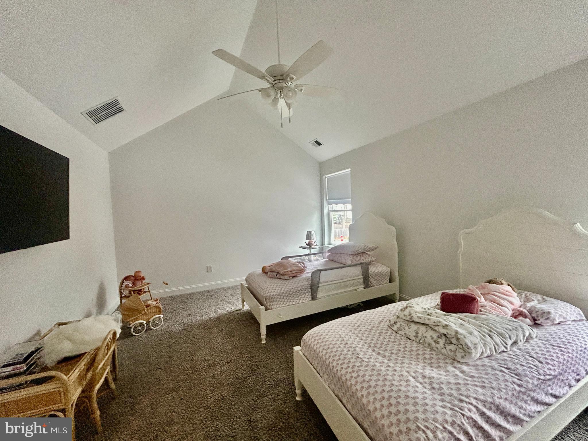 442 Waterfords Edge Court Atco, NJ 08004 - Photo 25 of 37 a bedroom with two beds and a flat screen tv