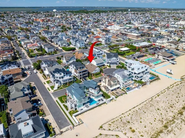 a view of a road near an ocean