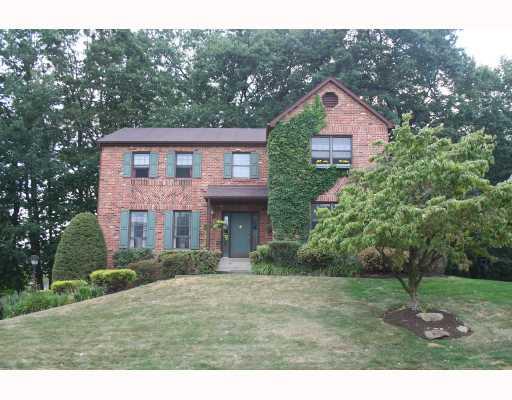 Exterior Front. Beautifully maintained, two-story brick home located in Deer Crossing.