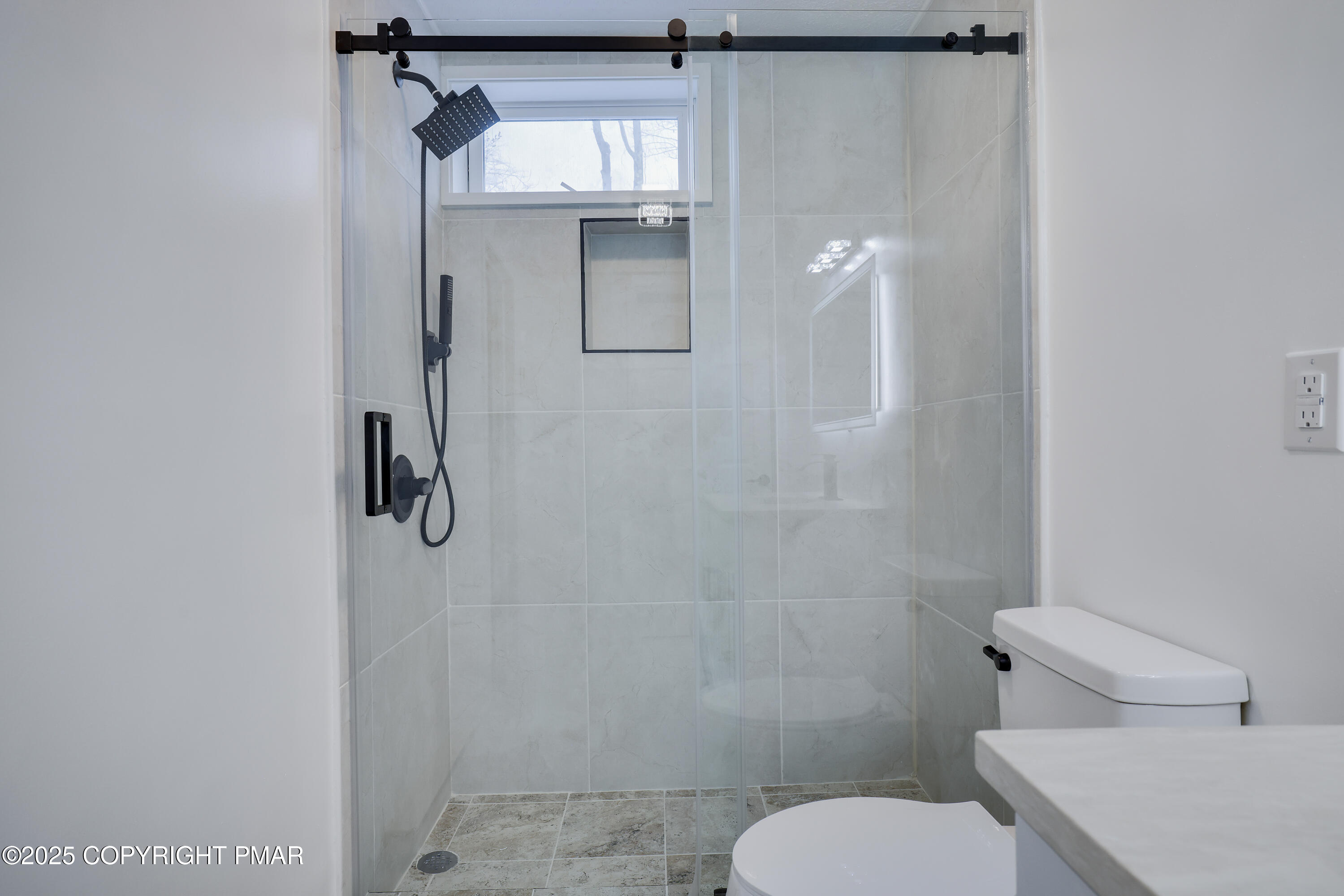 1254 Winding Way Tobyhanna, PA 18466 - Photo 32 of 46 a bathroom with a toilet and a shower