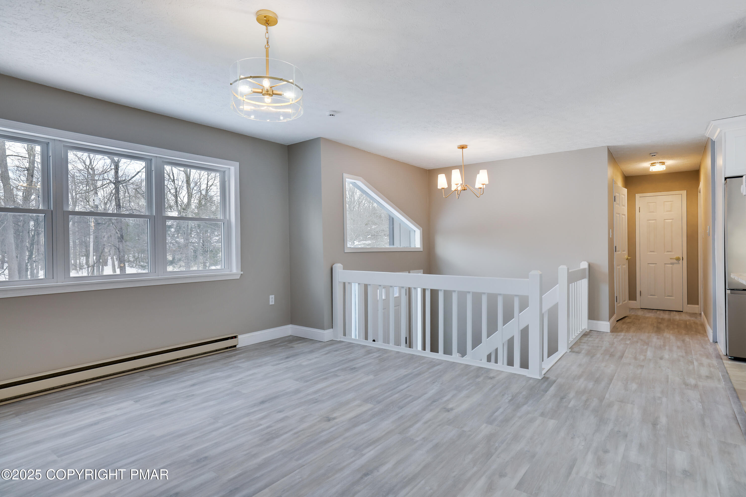 1254 Winding Way Tobyhanna, PA 18466 - Photo 6 of 46 a view of livingroom with hardwood floor and window