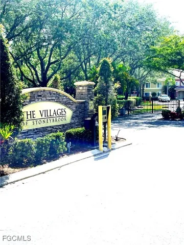 a view of street with sign board