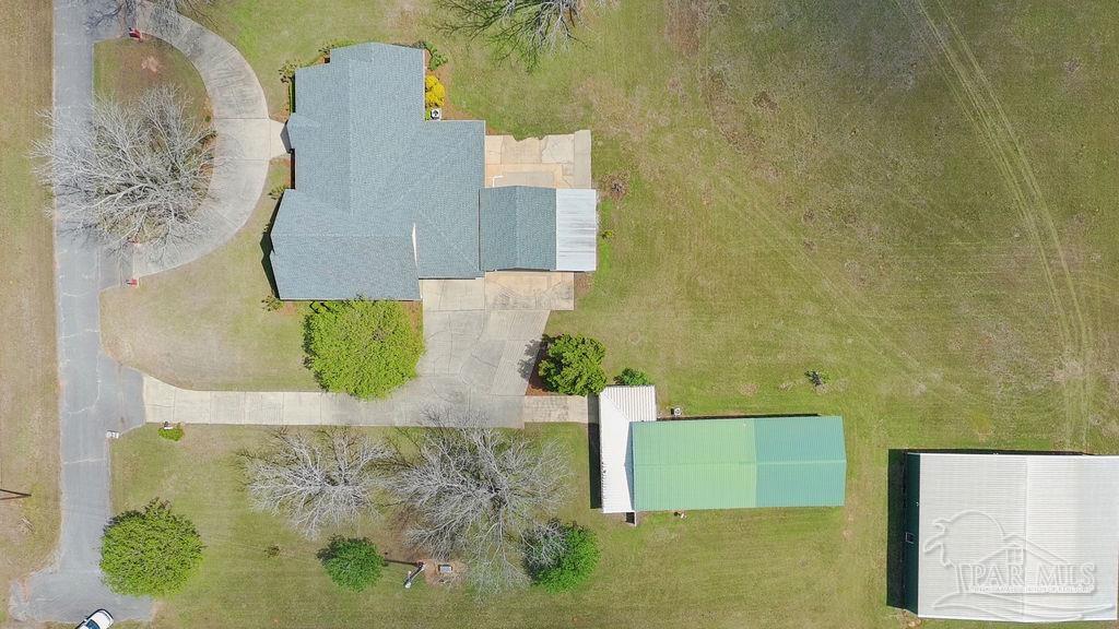 5160 Max Lane Jay, FL 32565 - Photo 2 of 54 an aerial view of a house with a yard