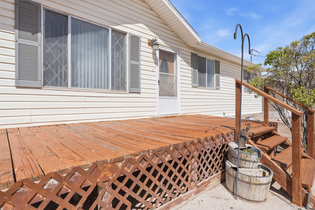 337 North Main Street Central Valley, UT 84754 - Photo 3 of 40 View of deck