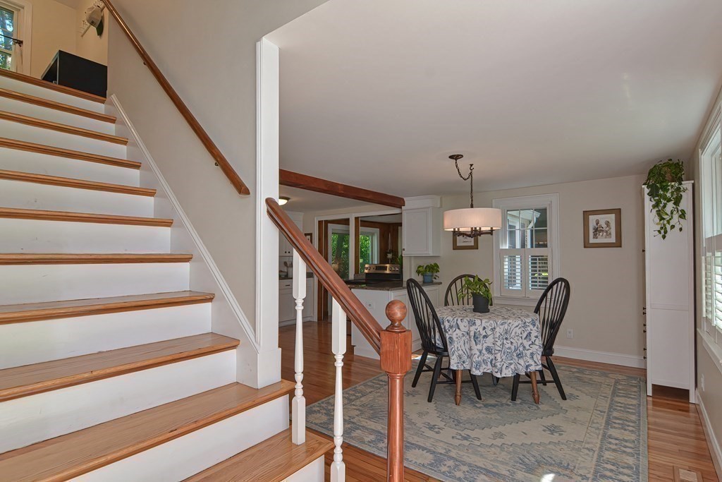 53 Warren Street Upton, MA 01568 - Photo 33 of 41 a dining room with furniture and wooden floor