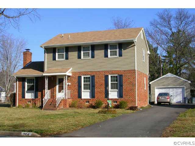 7104 Galax Road Richmond, VA 23228 - Photo 1 of 1 Exterior Front - Front of House