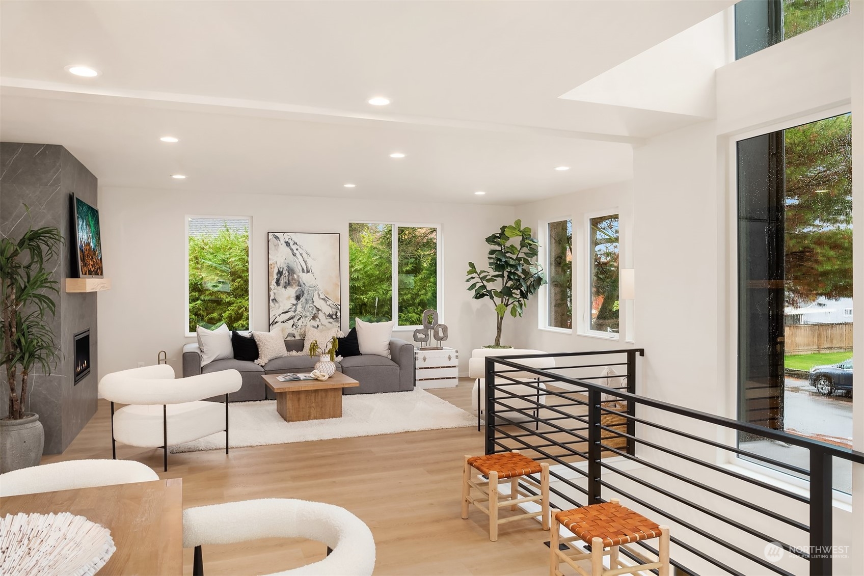3234 Northeast 88th Street Seattle, WA 98115 - Photo 12 of 23 a living room with furniture and a large window