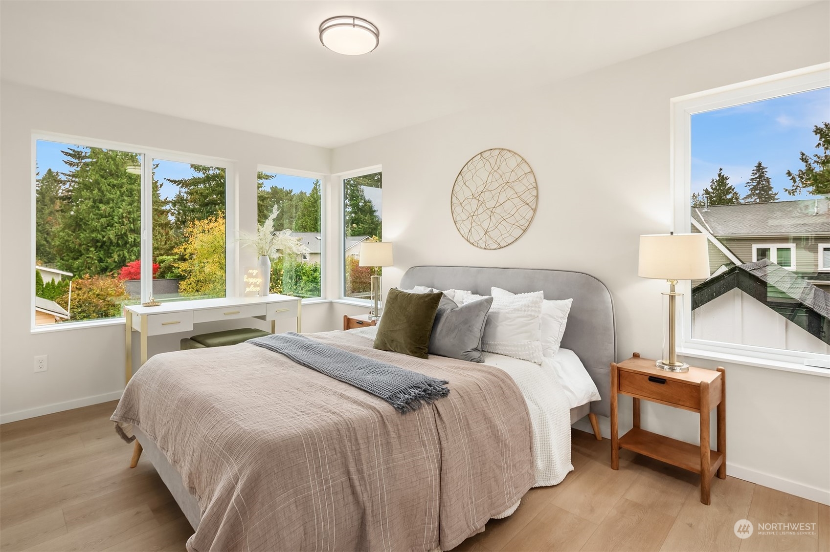 3234 Northeast 88th Street Seattle, WA 98115 - Photo 19 of 23 a bedroom with a bed and a window