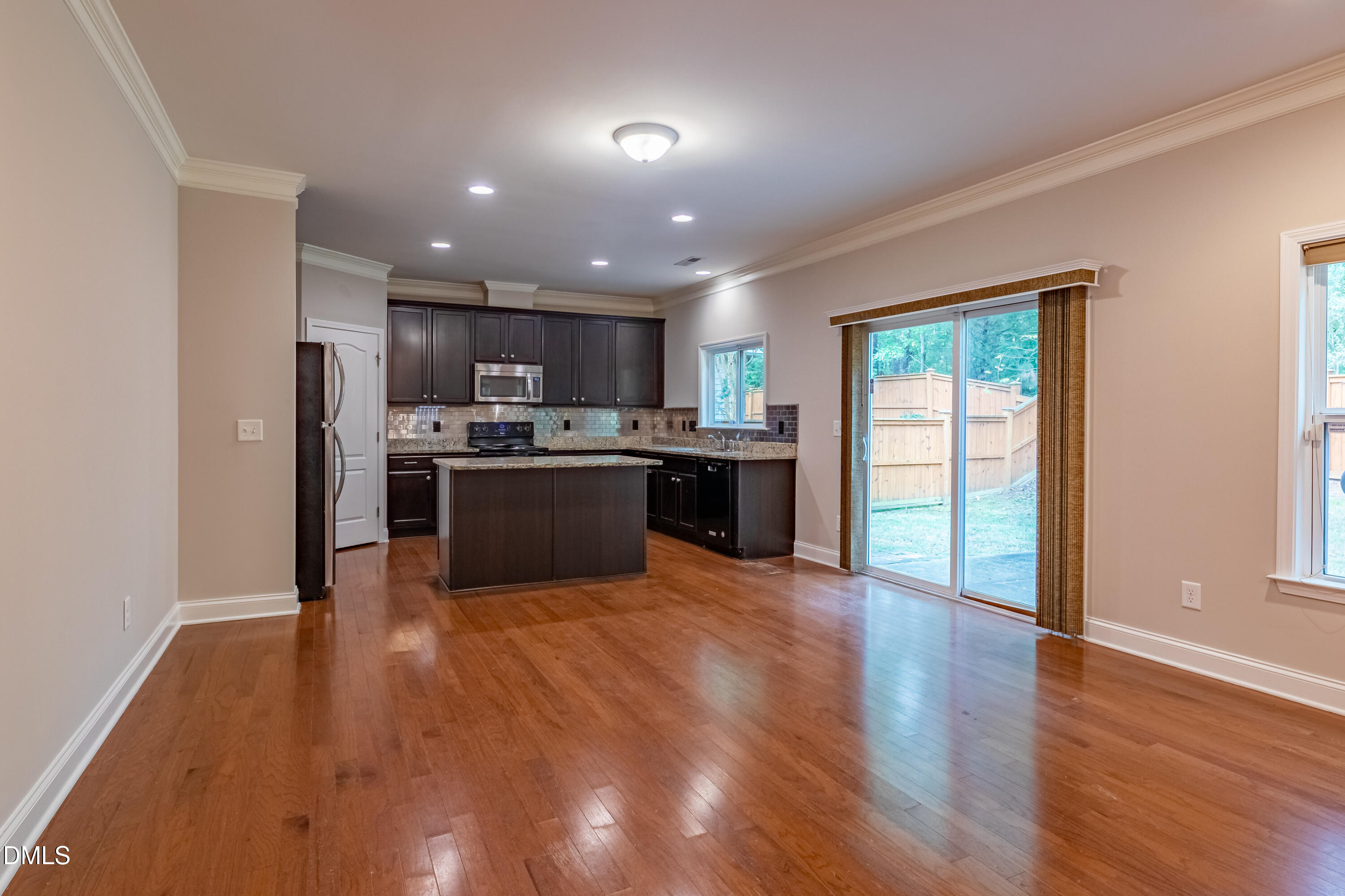 33 Juliette Drive Durham, NC 27713 - Photo 15 of 39 a view of kitchen with wooden floor