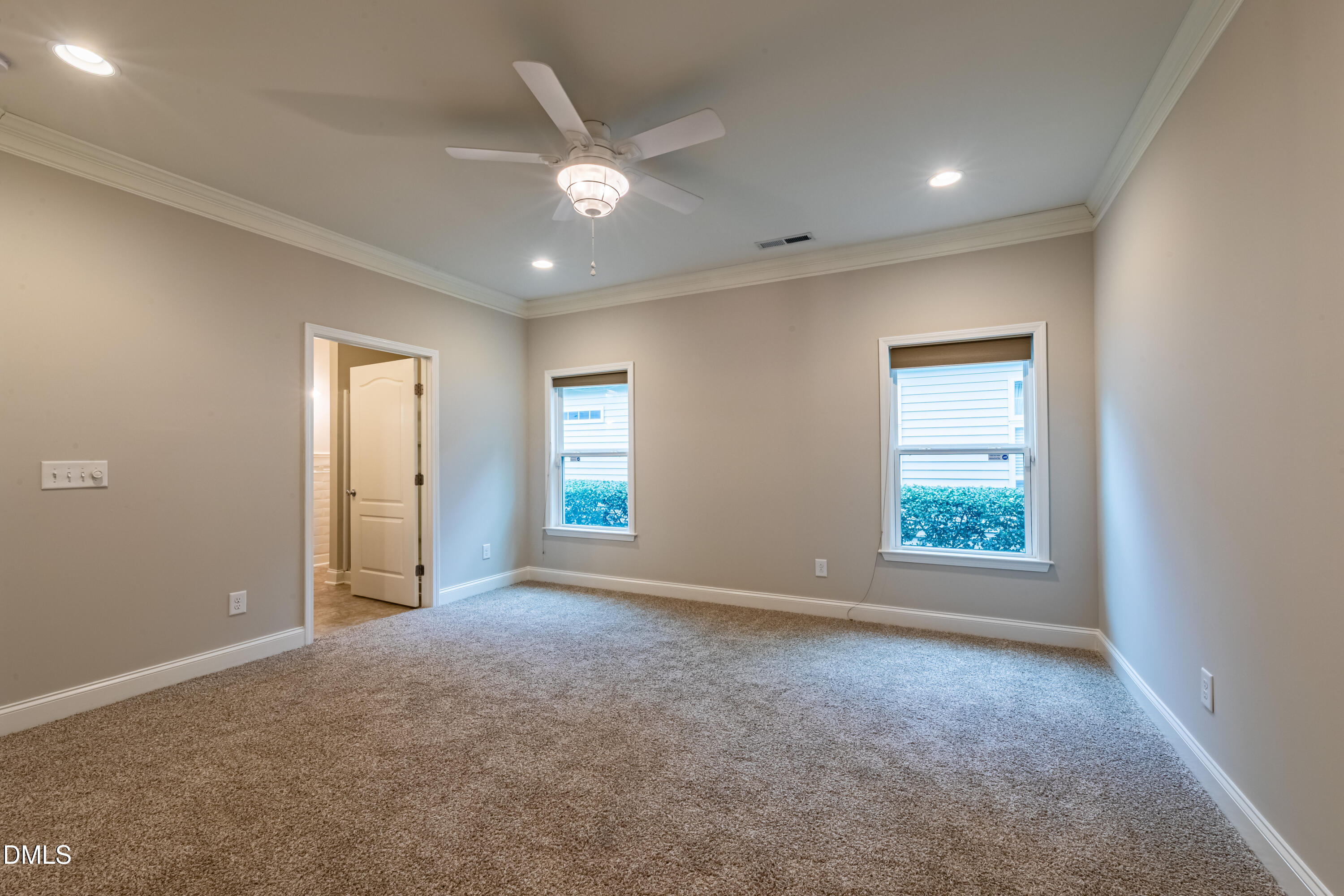 33 Juliette Drive Durham, NC 27713 - Photo 21 of 39 an empty room with windows and closet