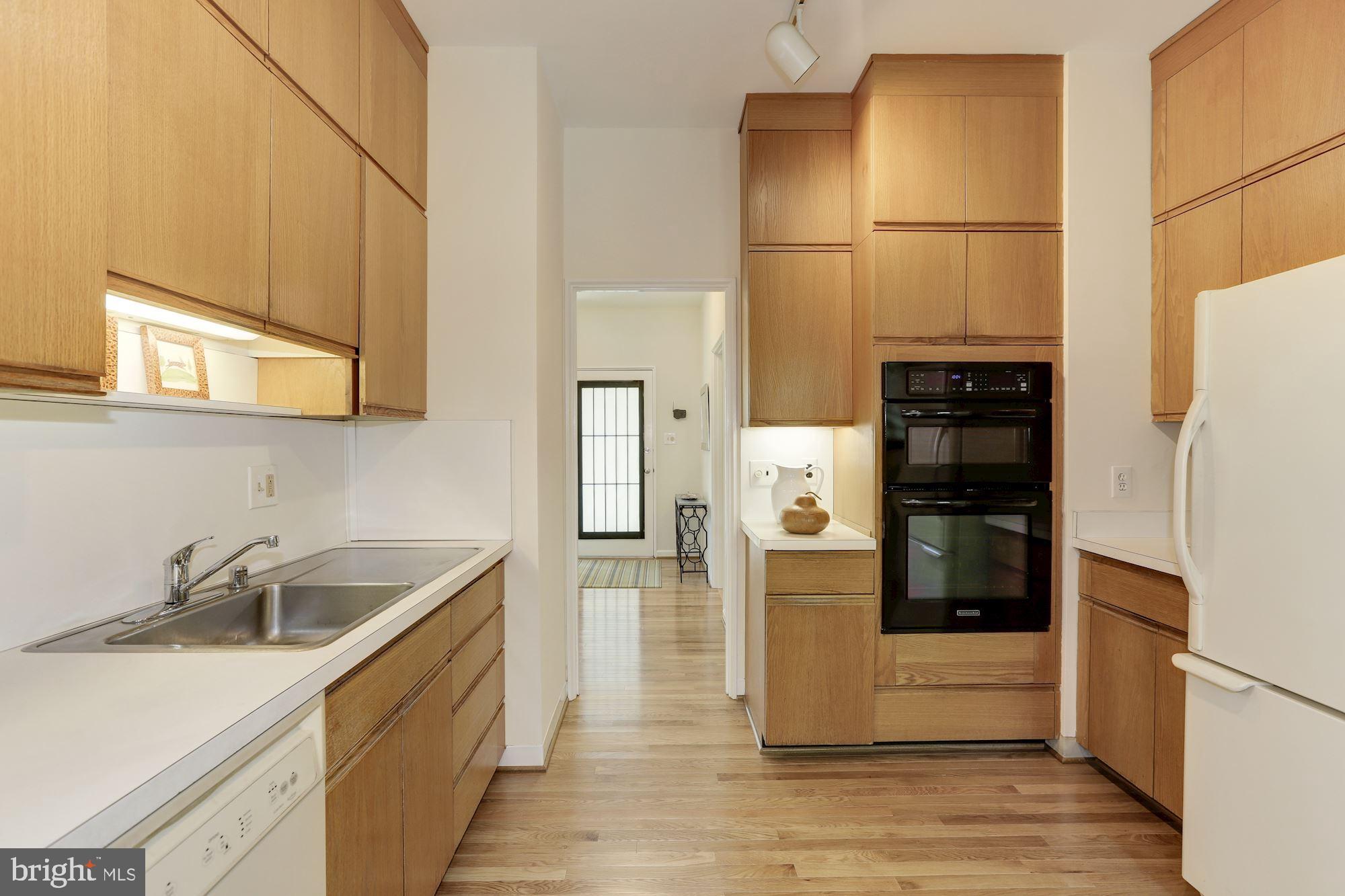 4870 Reservoir Road Northwest Washington, DC 20007 - Photo 19 of 44 Kitchen with View to Foyer