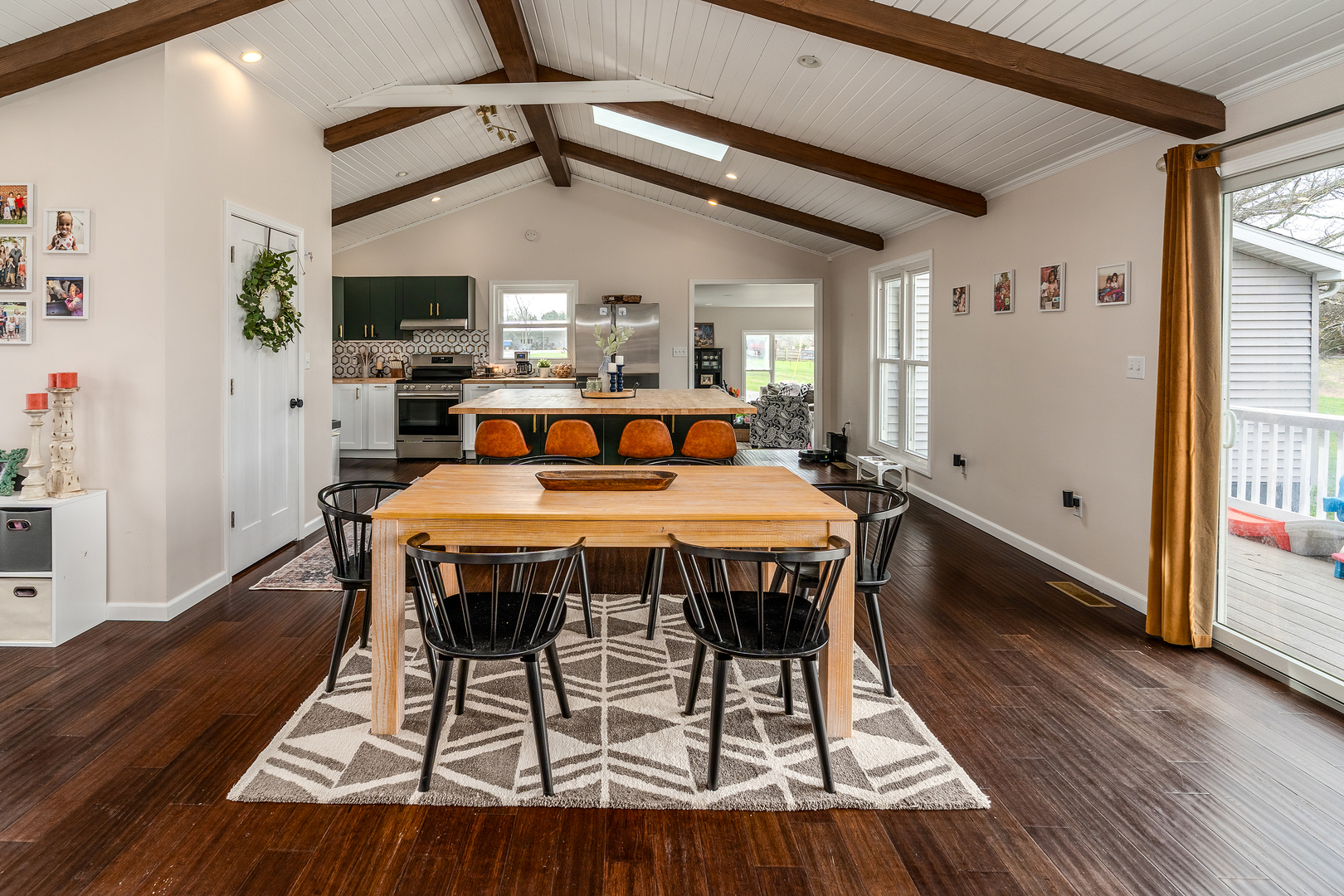 2930 Campground Road Anna, IL 62906 - Photo 15 of 70 a view of a dining room with furniture window and wooden floor