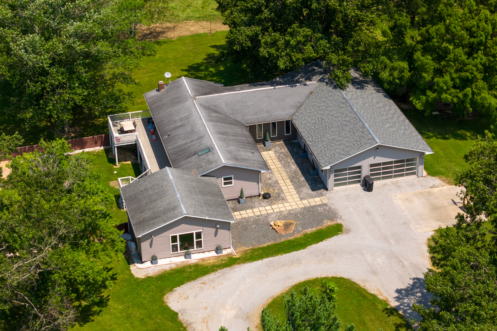 2930 Campground Road Anna, IL 62906 - Photo 5 of 70 an aerial view of a house