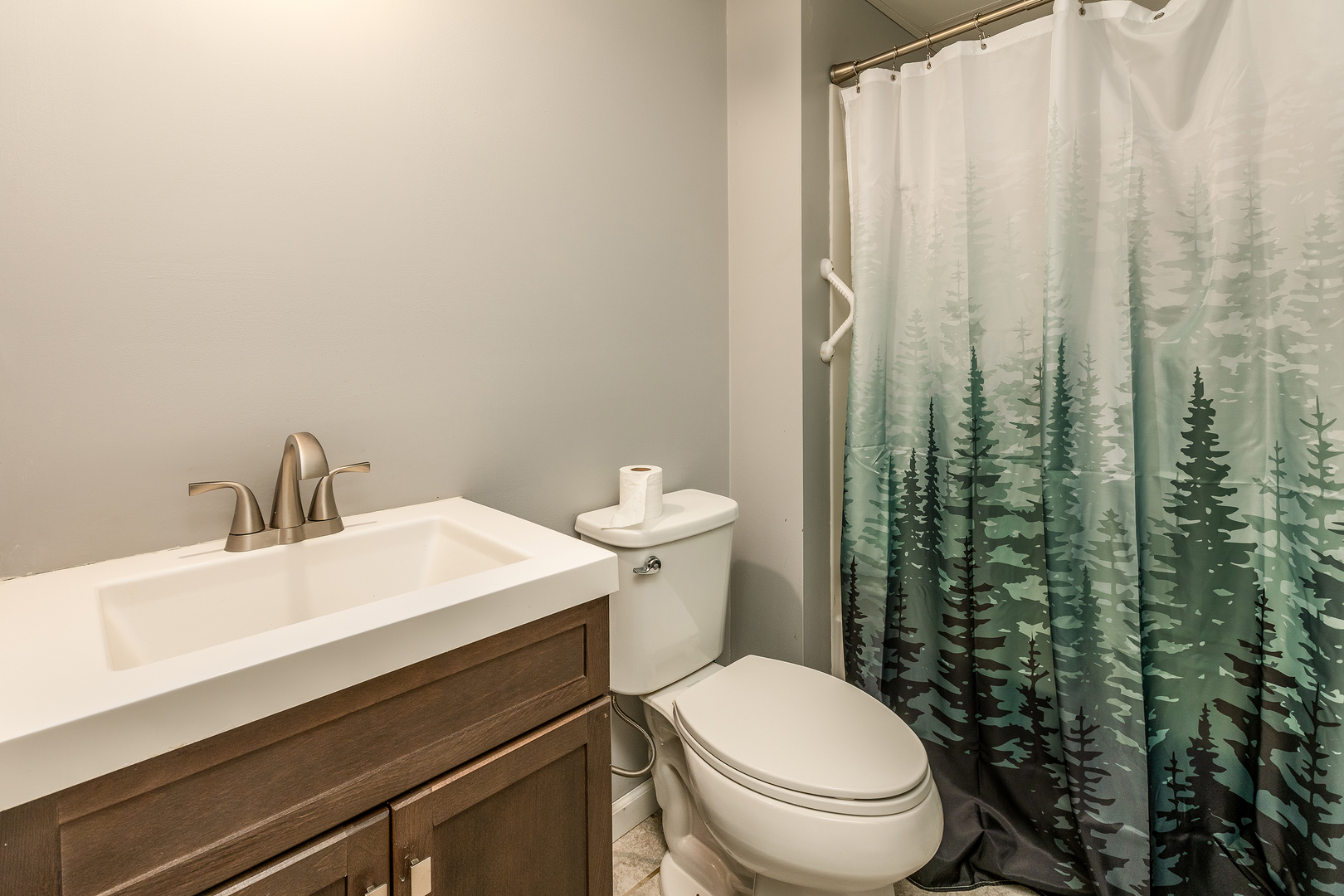 2930 Campground Road Anna, IL 62906 - Photo 56 of 70 a bathroom with a sink a toilet and a mirror