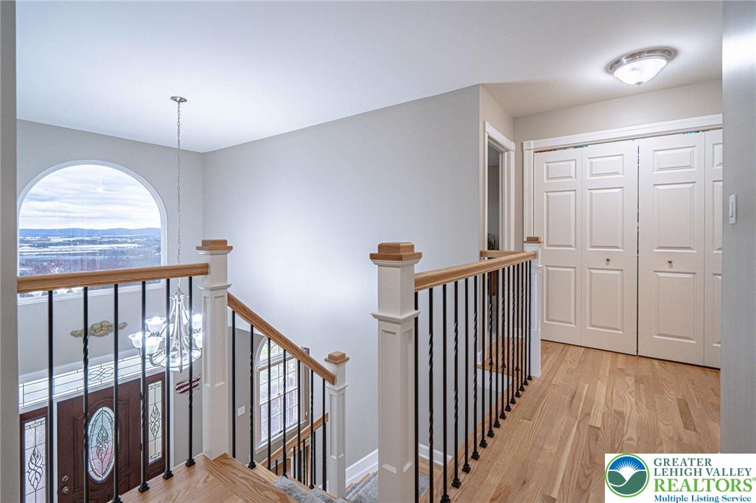 6551 Overlook Road Orefield, PA 18069 - Photo 35 of 82 a view of entryway with wooden floor