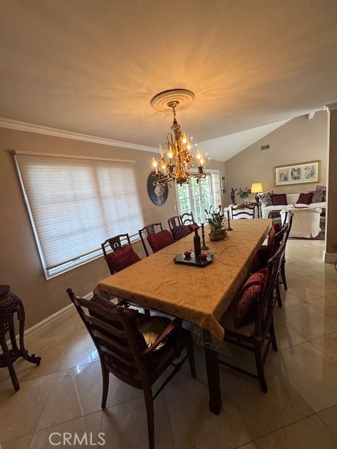 10821 Vida Drive Villa Park, CA 92861 - Photo 13 of 39 a view of a dining room with furniture