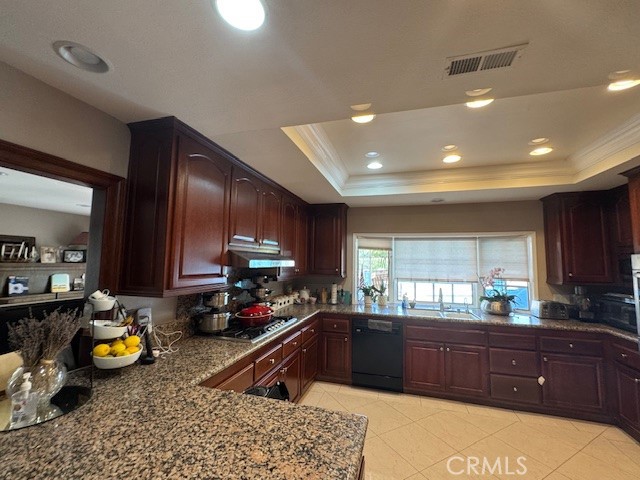 10821 Vida Drive Villa Park, CA 92861 - Photo 2 of 39 a kitchen with a sink and a stove top oven