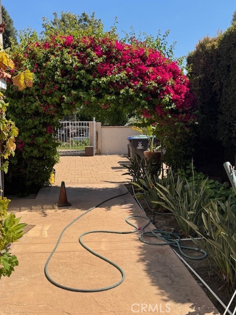 10821 Vida Drive Villa Park, CA 92861 - Photo 28 of 39 a view of a fountain in the backyard of a house