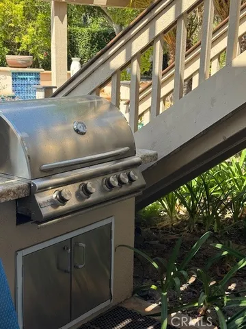 a close up of a stove