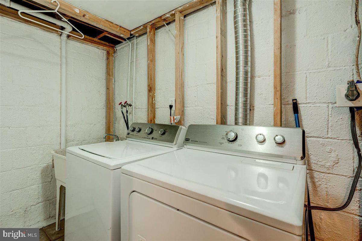 3312 Clay Street Silver Spring, MD 20902 - Photo 34 of 35 a utility room with dryer and washer