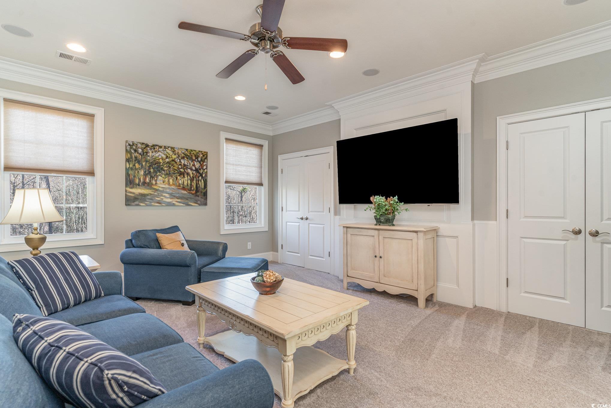 80 Stonington Drive Murrells Inlet, SC 29576 - Photo 22 of 40 Great place to watch movies , the big game. Surround sound. Double storage cabinets.