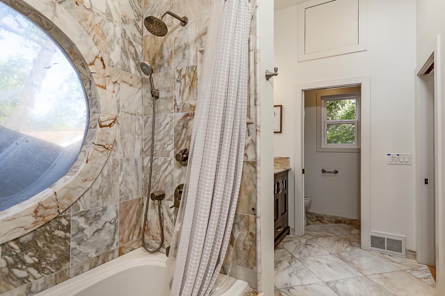 128 Los Trancos Circle Portola Valley, CA 94028 - Photo 21 of 38 a bathroom with a shower