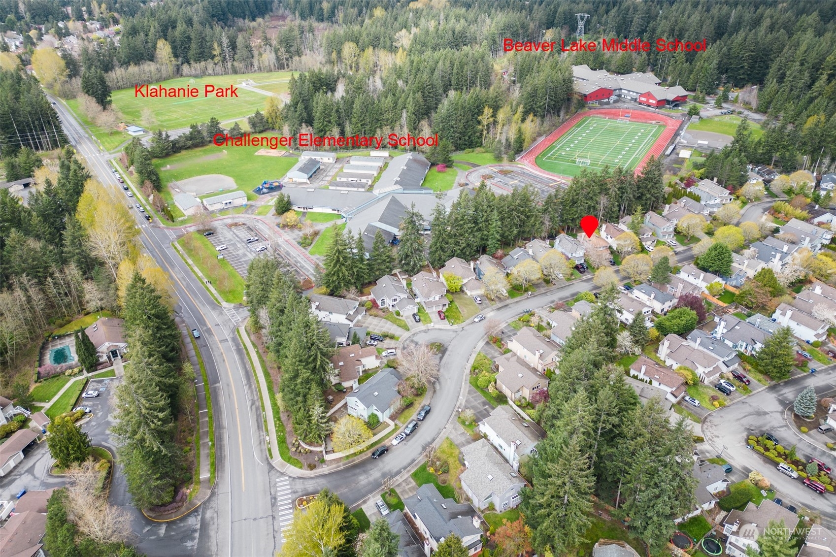 3545 252nd Place Southeast Sammamish, WA 98029 - Photo 27 of 31 a bird view of multi story residential apartment building