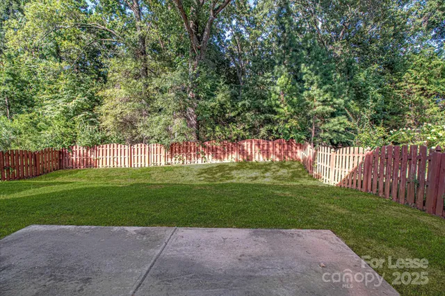a view of a park with a trees