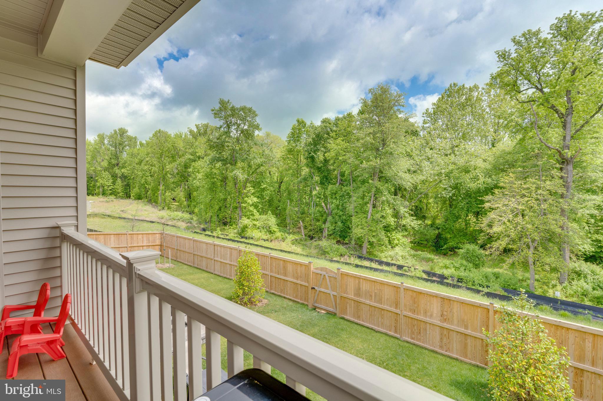 9004 Cavesson Way Upper Marlboro, MD 20772 - Photo 49 of 60 a view of a garden from a balcony