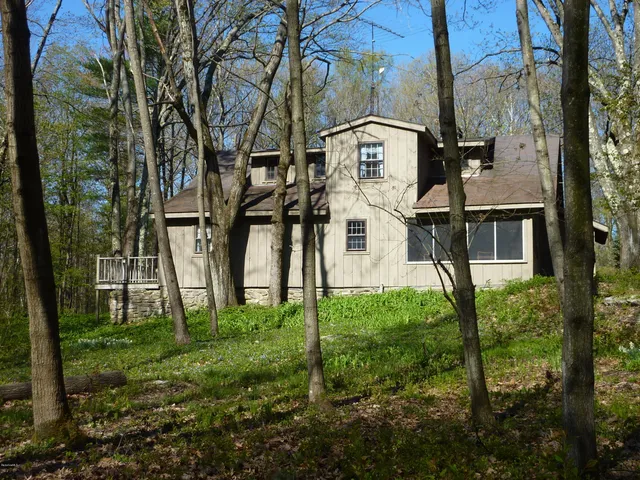 a view of a back yard