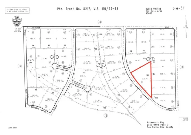 $8,888 | 0 Salem Avenue, Boron, CA 93516
