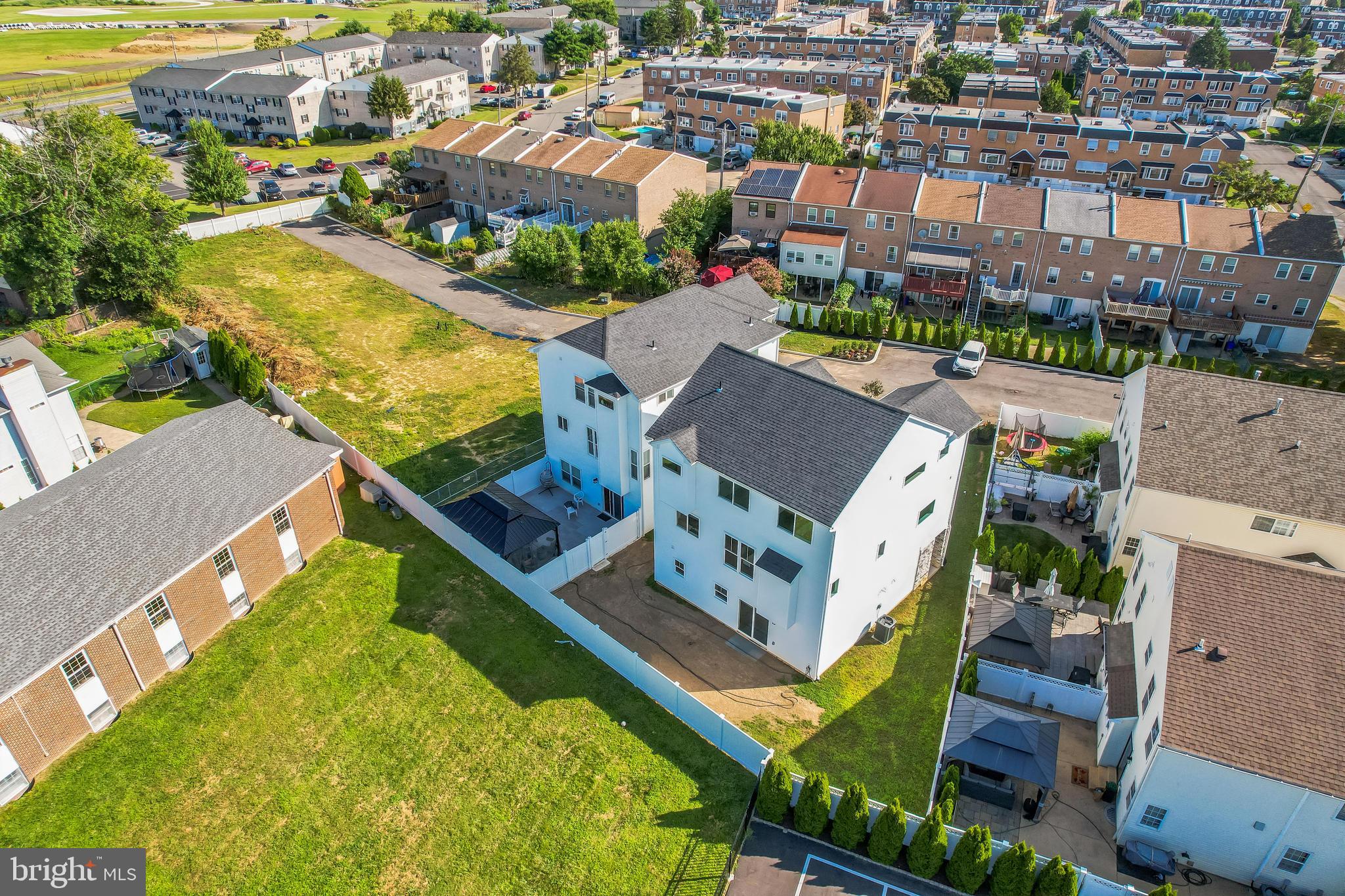 9838 Legion Street, Unit 3 Philadelphia, PA 19114 - Photo 10 of 51 an aerial view of a house with a garden