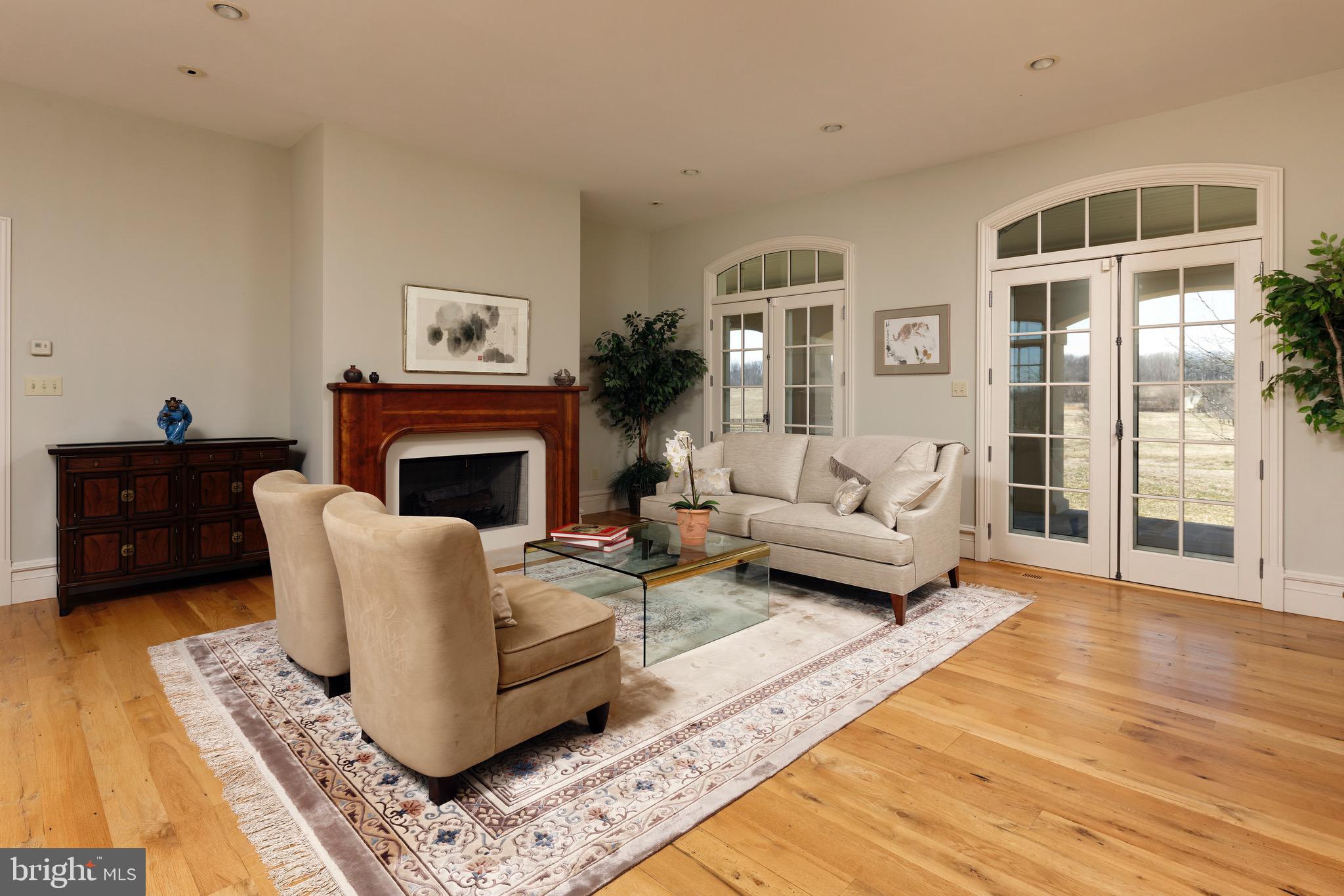 3456 Whiting Road Marshall, VA 20115 - Photo 11 of 69 Living Room has 1 of 4 wood burning fireplaces...
