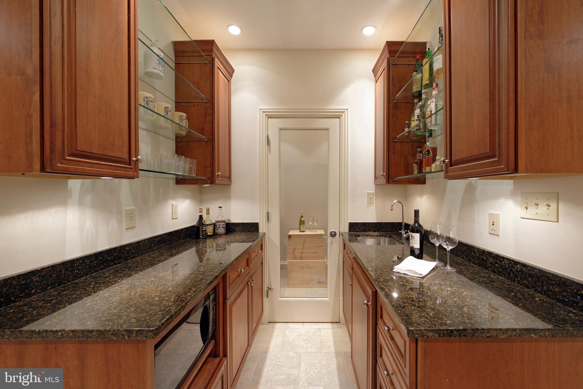 3456 Whiting Road Marshall, VA 20115 - Photo 29 of 69 Lower Level Wet Bar and Wine Cellar