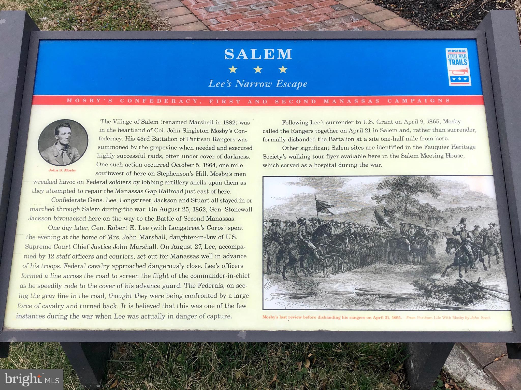 3456 Whiting Road Marshall, VA 20115 - Photo 44 of 69 The history of the village of Marshall