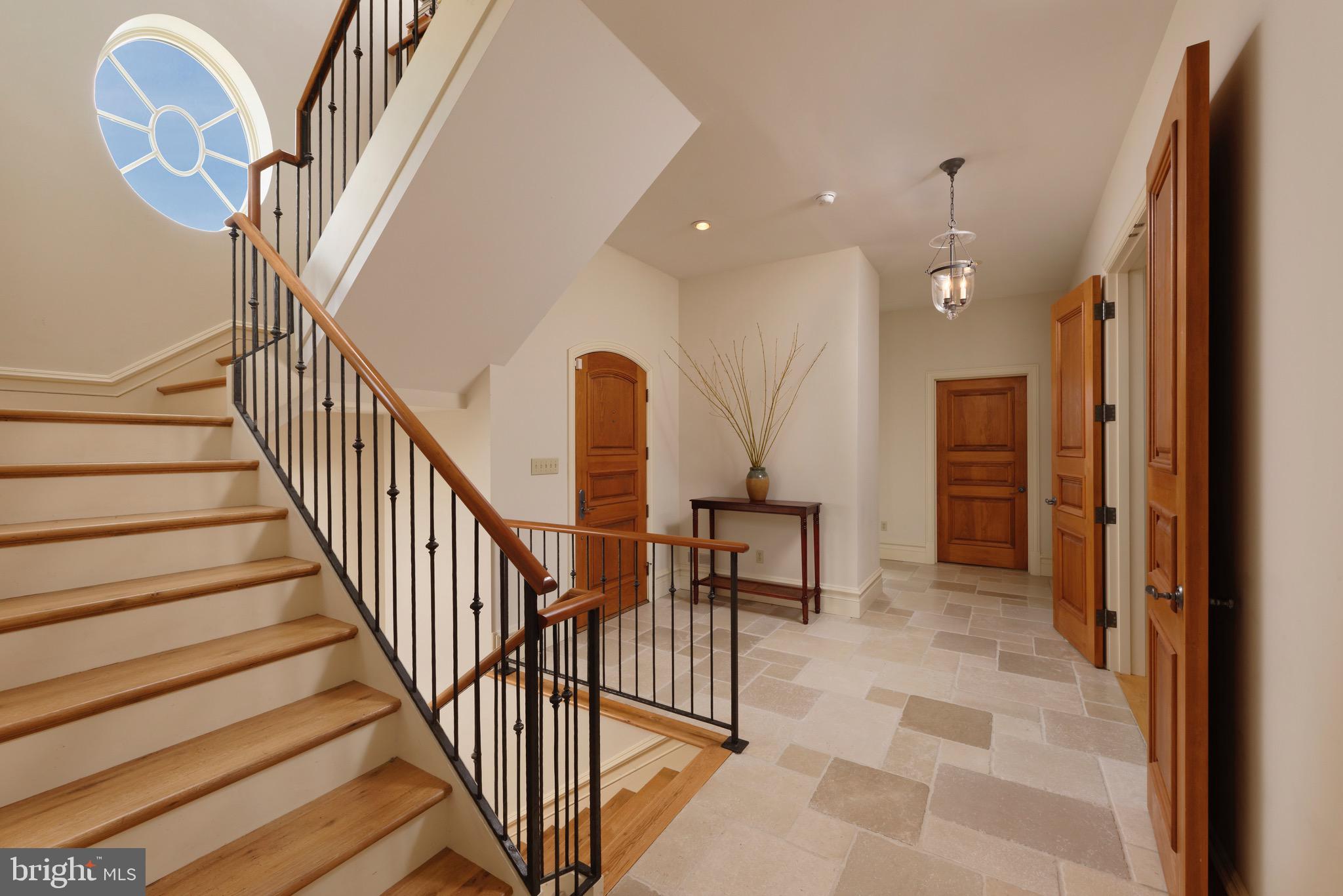3456 Whiting Road Marshall, VA 20115 - Photo 8 of 69 Spacious Foyer has imported limestone flooring