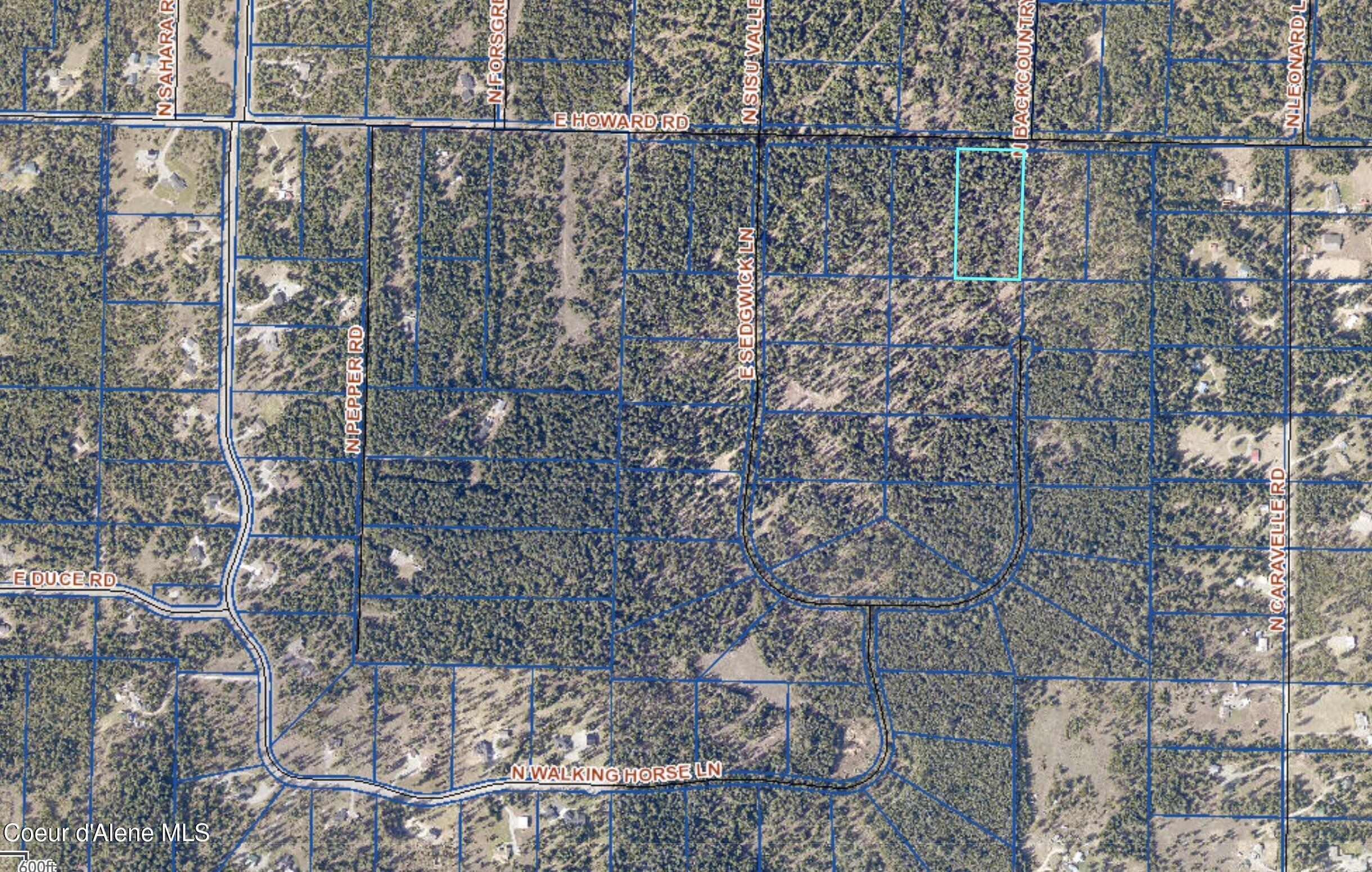 12626 East Howard Road Athol, ID 83801 - Photo 3 of 5 Aerial Map2