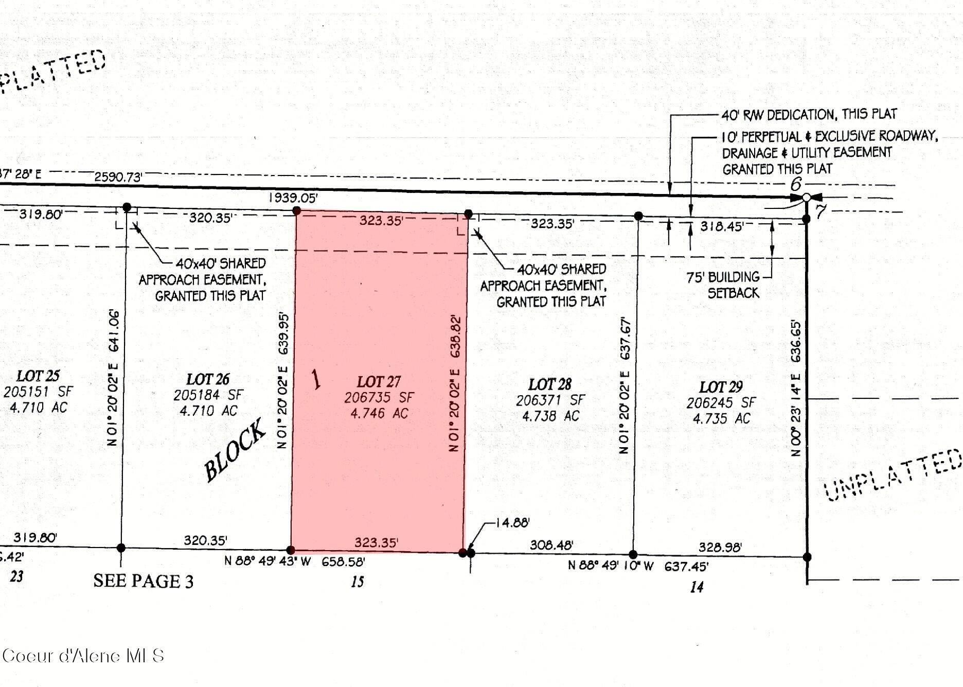 12626 East Howard Road Athol, ID 83801 - Photo 4 of 5 Plat Map