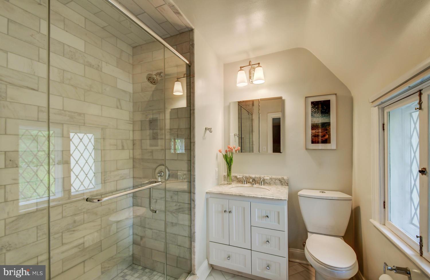 212 Goodale Road Baltimore, MD 21212 - Photo 20 of 39 Newly renovated marble master bathroom