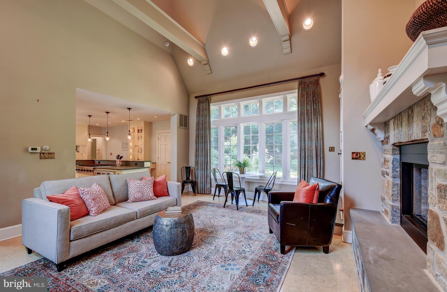 212 Goodale Road Baltimore, MD 21212 - Photo 6 of 39 Beams and recessed lighting enhance space