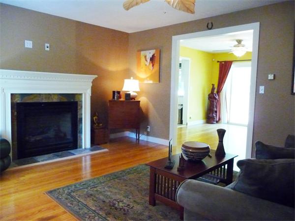 408 Florence Road Northampton, MA 01062 - Photo 15 of 30 a living room with furniture and a fireplace