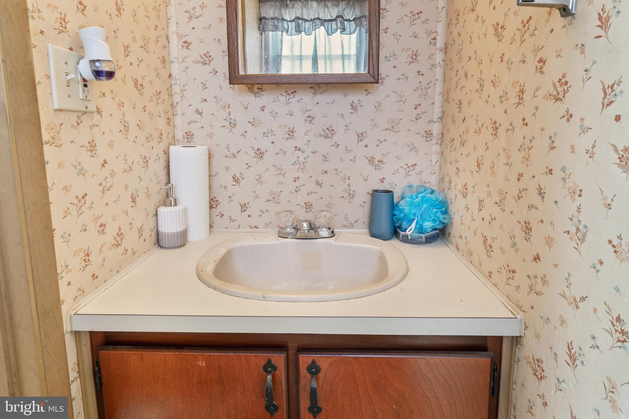 417 Captain Smith Lane Buena, NJ 08310 - Photo 23 of 31 a bathroom with a sink and a mirror