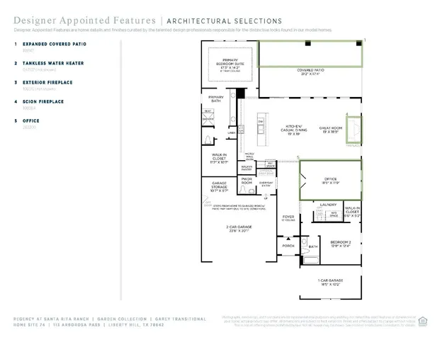 $674,000 | 113 Arborosa Pass, Liberty Hill, TX 78642