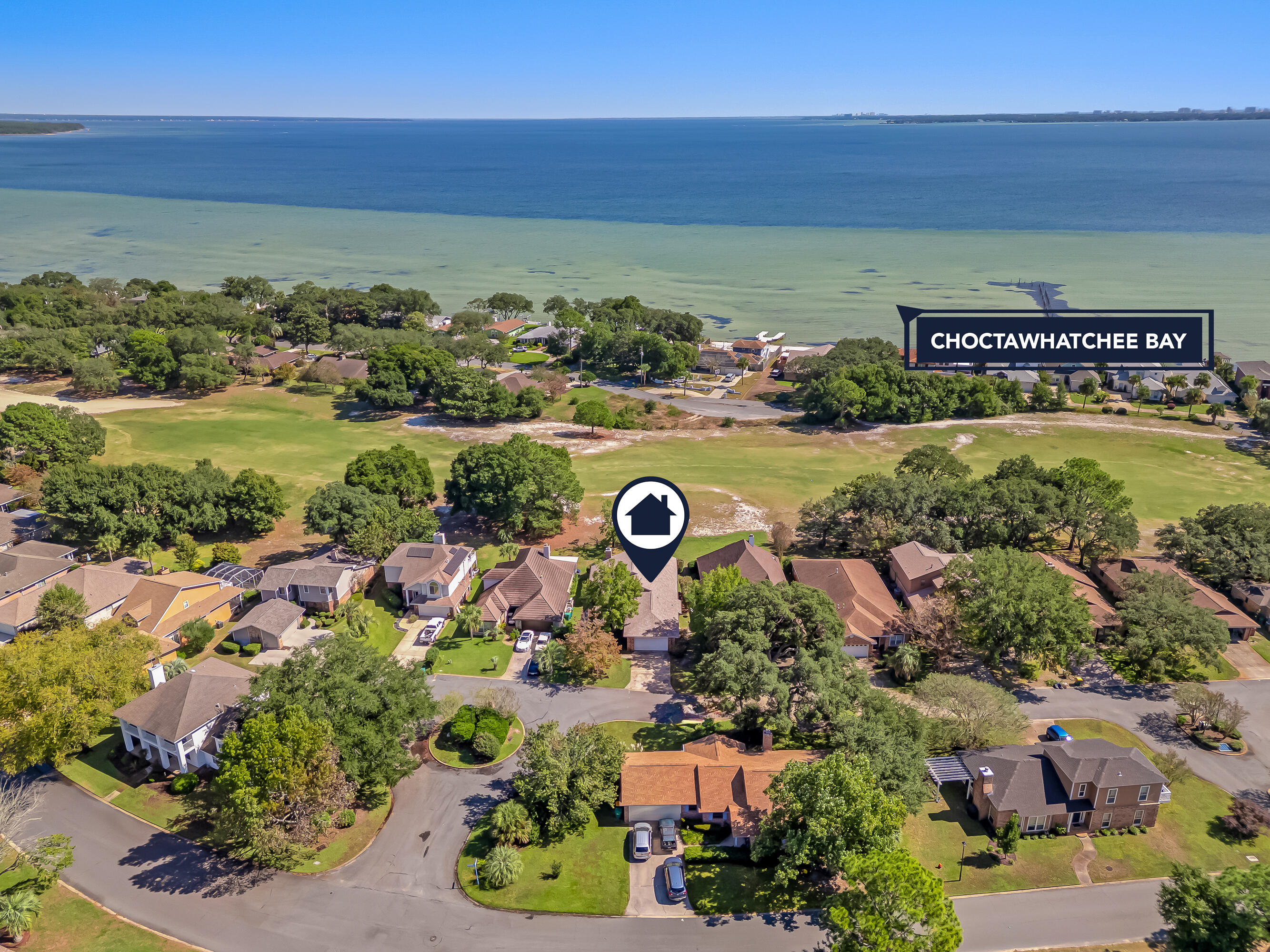 901 Shalimar Cove Shalimar, FL 32579 - Photo 60 of 63 a view of lake with outdoor space