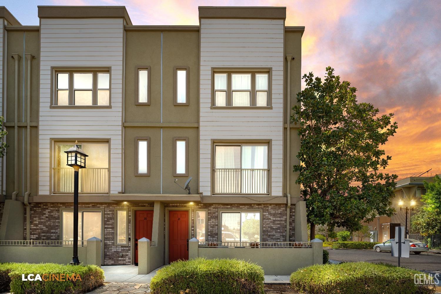 Undisclosed Address Bakersfield, CA 93304 - Photo 1 of 19 front view of a brick house with a yard