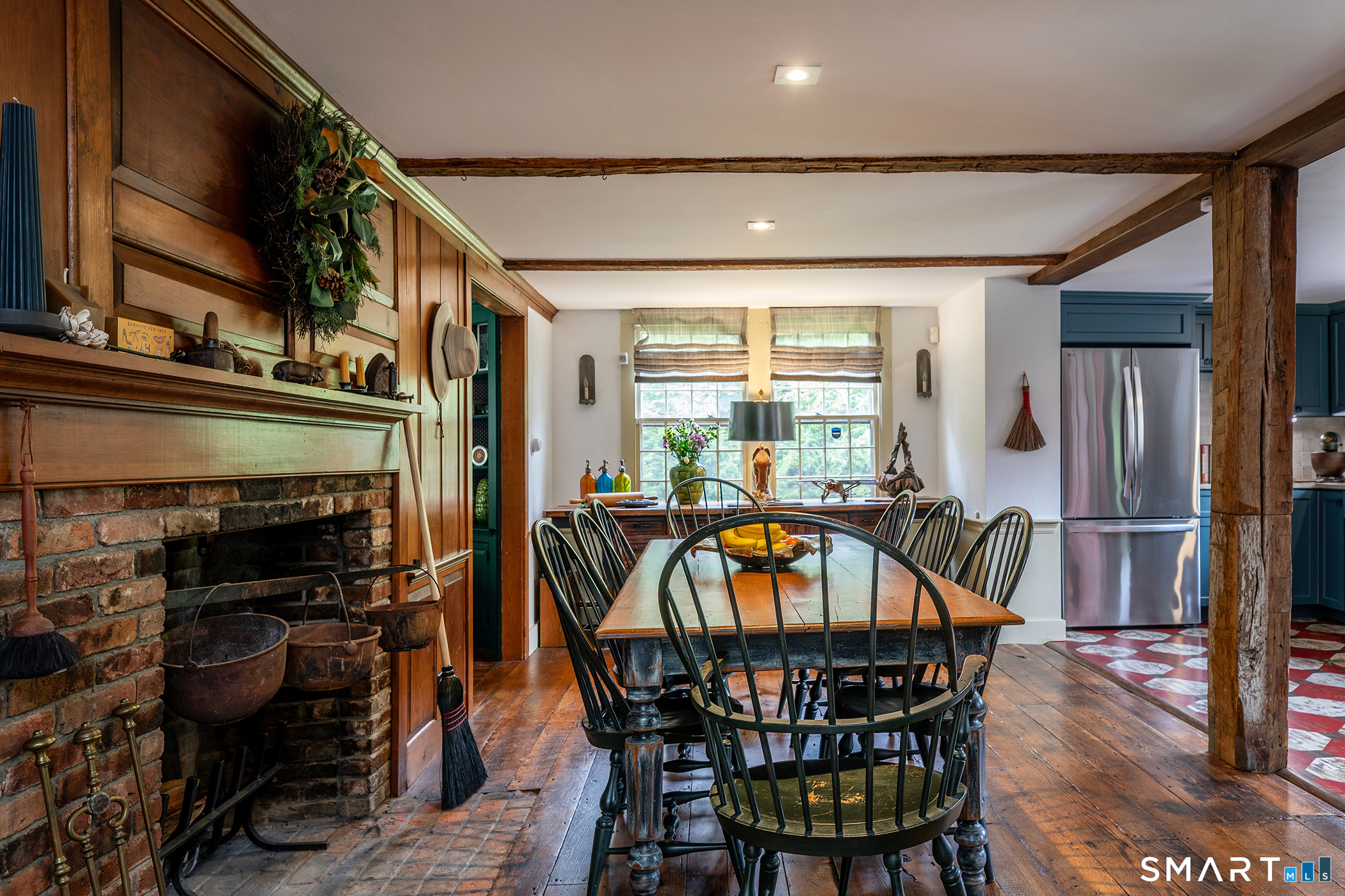 253 Bacon Pond Road Woodbury, CT 06798 - Photo 5 of 35 Hand hewn beams.