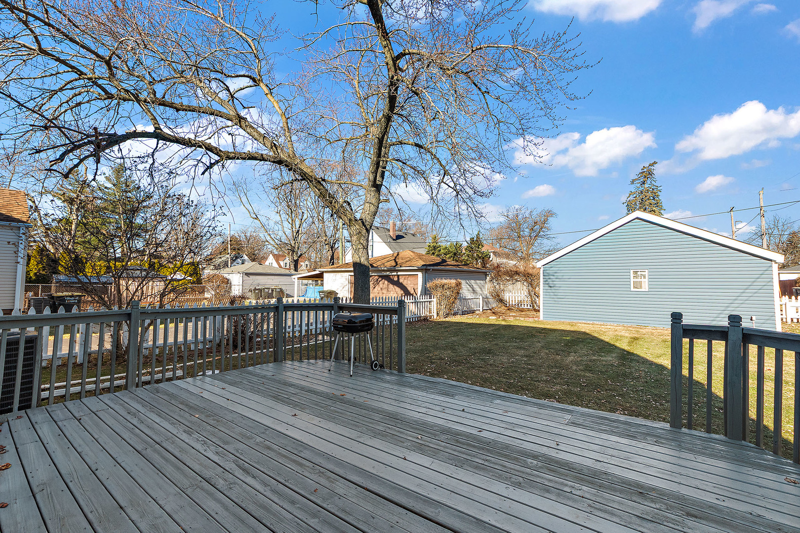 3316 Ann Street Lansing, IL 60438 - Photo 20 of 21 a view of a house with wooden deck