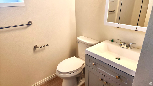 778 North 250 West Springville, UT 84663 - Photo 9 of 16 Bathroom featuring vanity and a textured wall