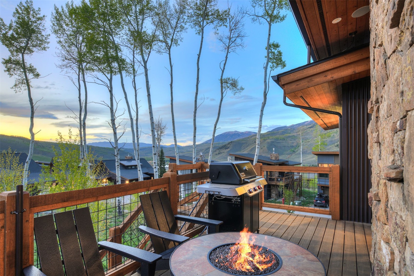 21 Moss Way Silverthorne, CO 80498 - Photo 15 of 50 a view of outdoor space with seating area